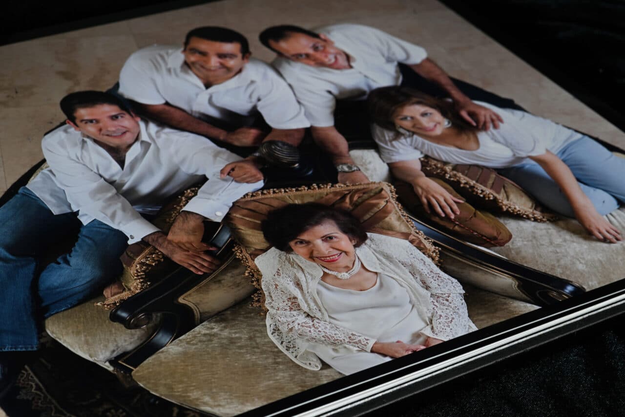 Costa del Este, Panama- 022124 Photographing The Photo Legacy Book made for the Lopez Candanedo family about 12 years back. Purpose: For a website page promoting the Legacy book. . (Essdras M Suarez)