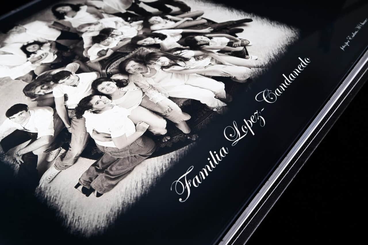 Costa del Este, Panama- 022124 Photographing The Photo Legacy Book made for the Lopez Candanedo family about 12 years back. Purpose: For a website page promoting the Legacy book. . (Essdras M Suarez)